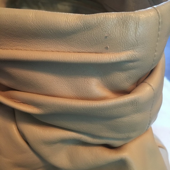 Prada Nappa Frills Leather Handbag in Color Caramello with Dustcover Bag - Picture 14 of 15